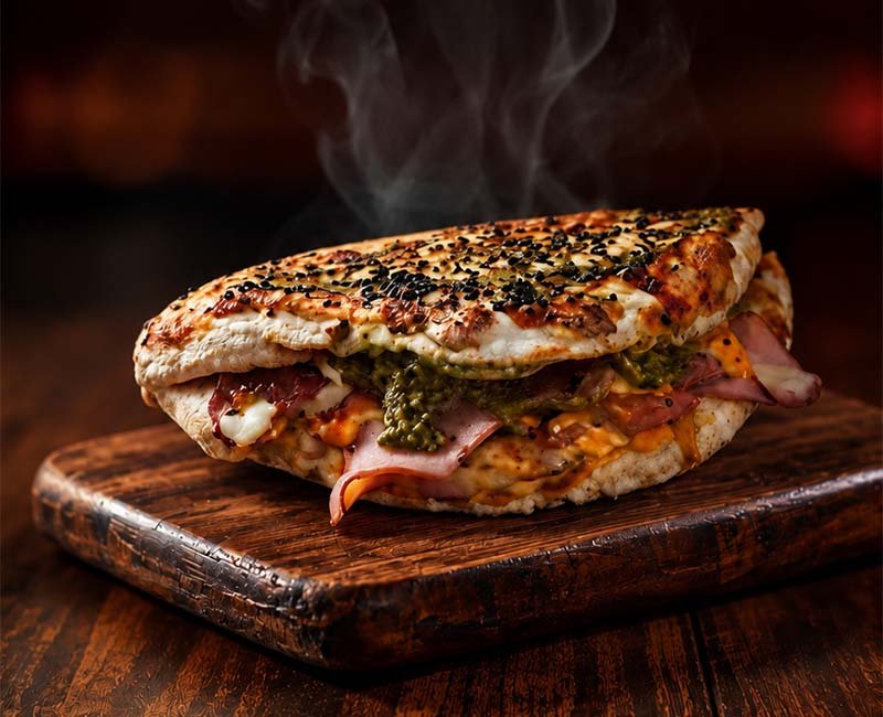 Pizzandwich bacon crunch
